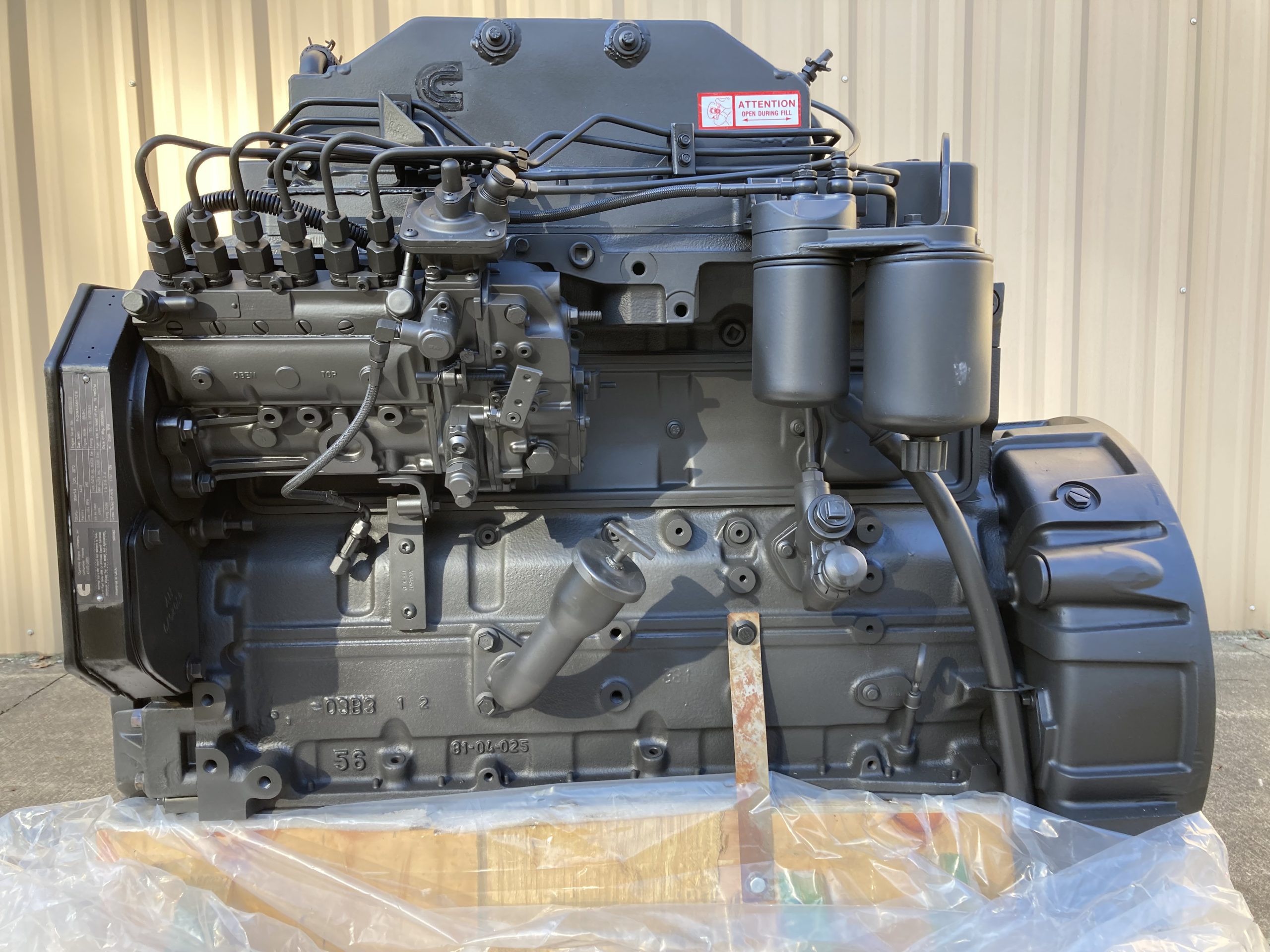 2003 Cummins B5.9-C Turbo Diesel Engine 173HP &#8211; 2500RPM &#8211; 6BT/6BTA5.9 &#8211; CPL#2072