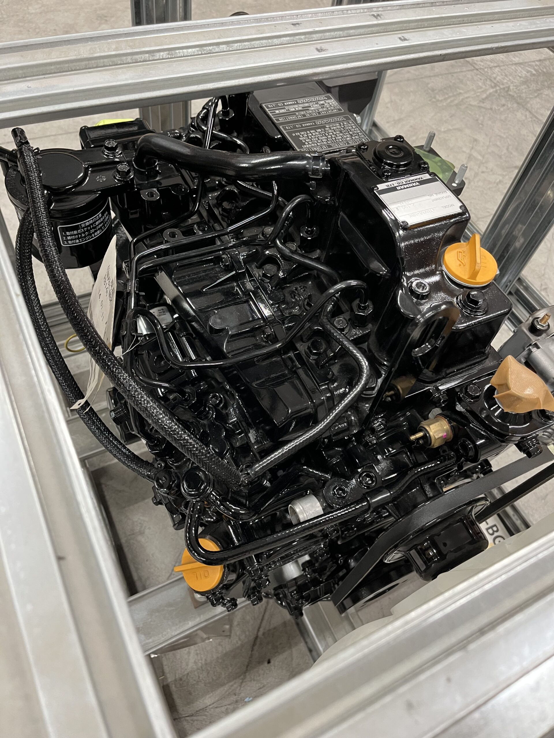 New Yanmar 4TNV88-NBK / Tier 2 engine